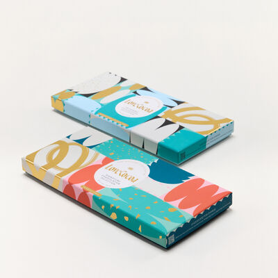 Personalized Food Packaging Box Folding Chocolate Paper Box With Logo Printing