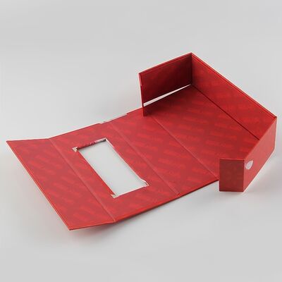 One Piece Paper Gift Box Shaped Magnetic Folding Gift Box Customization