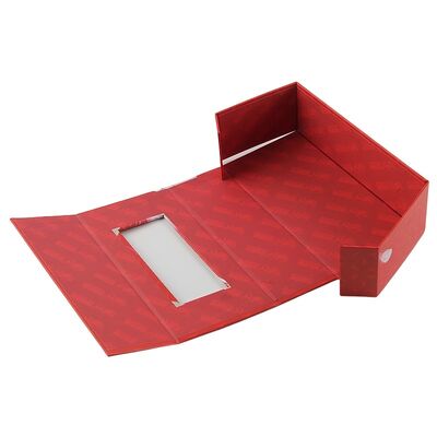 One Piece Paper Gift Box Shaped Magnetic Folding Gift Box Customization