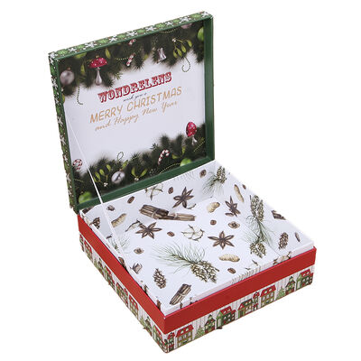 Customized Christmas Gift Box with Stylish Design For Jewelry Or Watches