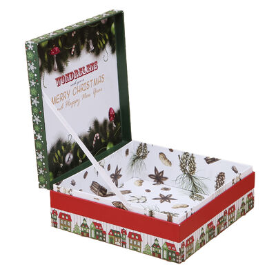 Customized Christmas Gift Box with Stylish Design For Jewelry Or Watches