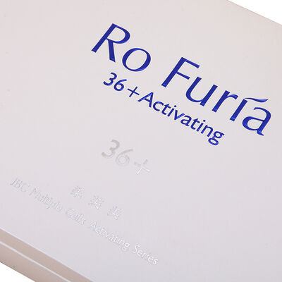 Customized Luxury Flip Top Gift Box Hot Stamping Logo Skincare With Sponge Lining