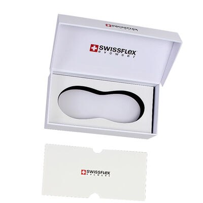 White Card Watch Gift Box Hot Stamping Logo Waterproof With EVA Inside