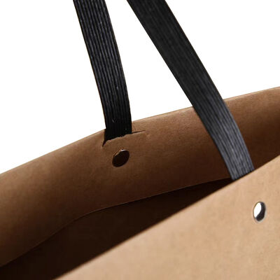 Lightweight Custom Paper Bag Kraft Paper Bag Gift Bag For Cosmetics Or Clothing Store