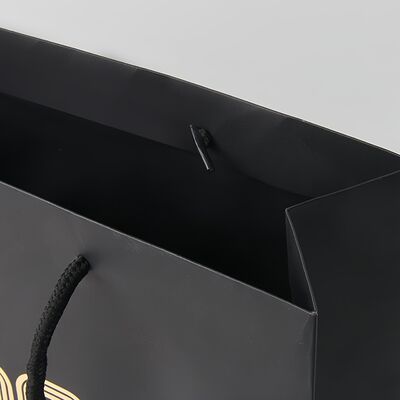 Customizable Paper Gift Box Hot Stamping Gift Packing Paper Bag Lightweight