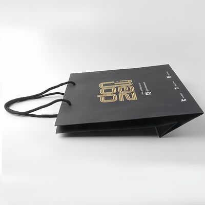 Customizable Paper Gift Box Hot Stamping Gift Packing Paper Bag Lightweight