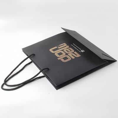 Customizable Paper Gift Box Hot Stamping Gift Packing Paper Bag Lightweight