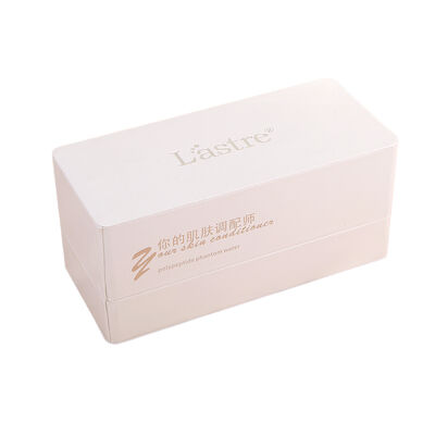 Flip Cosmetic Packaging Box Hot Stamping Logo Essential Oil Subscription Box