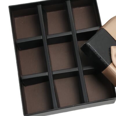 Customized High End Food Packaging Box Heaven And Earth Cover Chocolate Boutique Gift Box