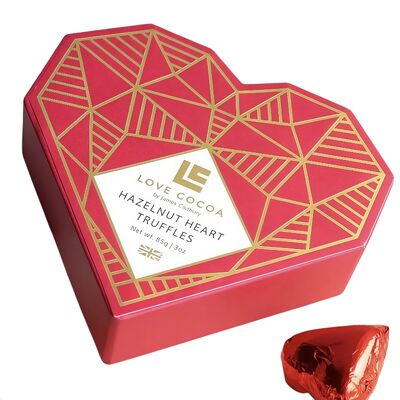 Premium Heart Shaped Food Packaging Box Customized Luxury Chocolate Gift Box