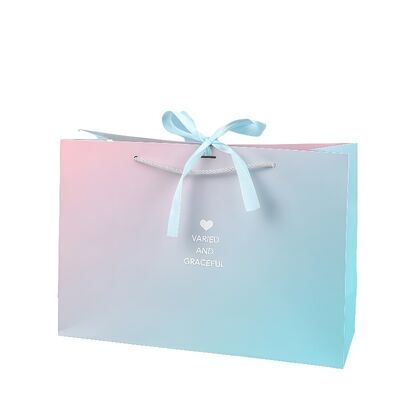 Customized Logo Printed Gift Bags High End For Jewelry Or Skincare Products