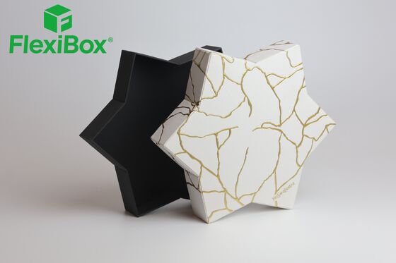 Luxury Star-Shaped Gift Box | Custom Rigid Packaging Box