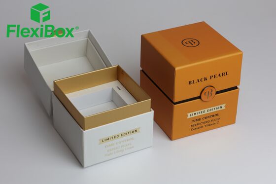 Luxury Double Layer Skincare Gift Box | Custom Cosmetic Packaging Box