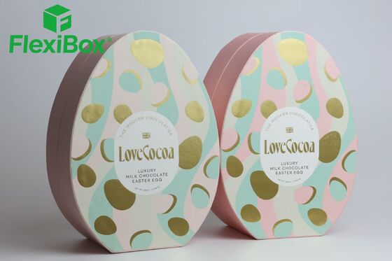Colorful Vintage Chocolate Egg Gift Box