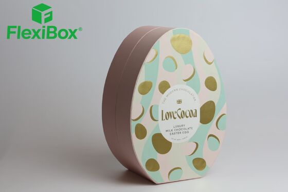 Colorful Vintage Chocolate Egg Gift Box