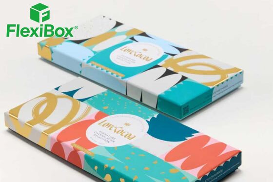 Rigid Lid-and-Base Chocolate Gift Box with Dual-Style Designs and Food-Grade Inserts for Premium Food Gifting