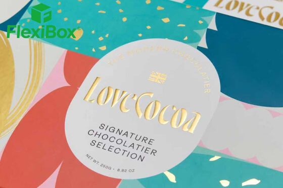 Rigid Lid-and-Base Chocolate Gift Box with Dual-Style Designs and Food-Grade Inserts for Premium Food Gifting