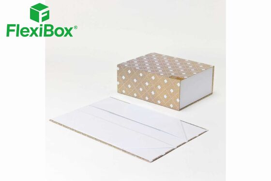 Luxury Flat Pre-folded Magnetic Gift Box with Concealed Magnetic Closure and Book-Style Unboxing Experience