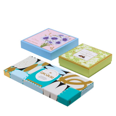 Beautifully Paper Gift Box Chocolate Packaging Box With Top And Bottom Covers