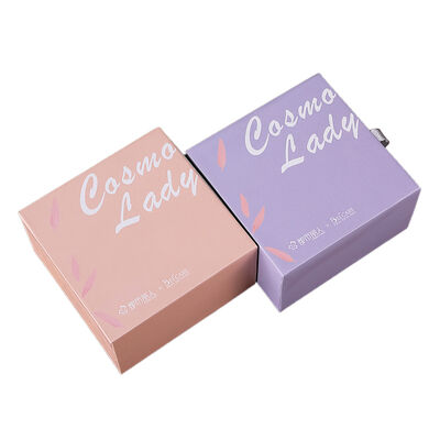 Pearl Hard Cardboard Geschenkdozen Kleine partij Aanpassing Uittrekbaar Geschenkdoos