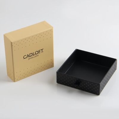 Boîte cadeau de cravate personnalisée Carte blanche Logo imprimé