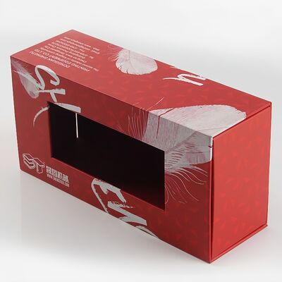 Einstückspapier-Geschenk-Kiste in Form von Magnet-Falt-Geschenk-Kiste