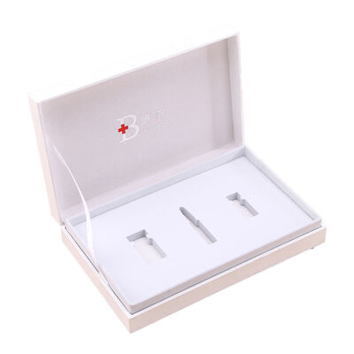 Imballaggio dei prodotti elettronici personalizzati High End Flip Top Gift Box Alta plasticità