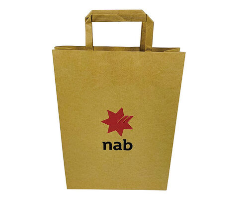 Настройка Kraft Paper Gift Bag Защита окружающей среды для коммуникации бренда