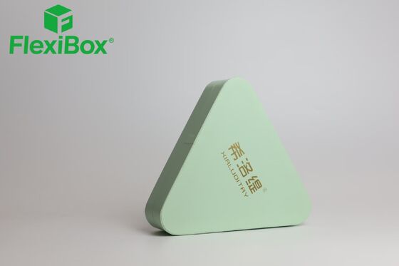 Premium Triangular Smart Electronic Product Packaging Box with Flip-Top Opening and Customizable Interior