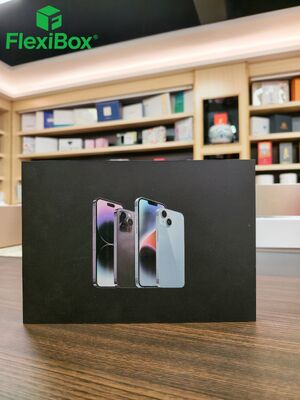 Premium Rigid Smartphone Gift Box with Custom Protective Inserts and High-Definition Visuals for Electronics Packaging